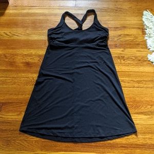 Patagonia Summer Dress | Built in Bra | Crisscross Back Strap | Black | Sz L